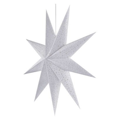 Christmas star paper hanging, 60 cm, indoor