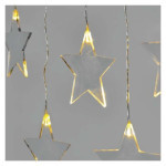 LED-Weihnachtsvorhang - Sterne, 45x84 cm, innen und außen, warmweiß