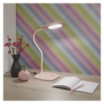 Lampa stołowa LED STELLA, różowa