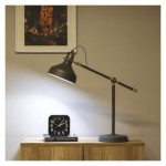 Table lamp HARRY for E27 bulb, dark grey