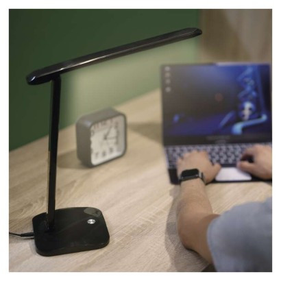 LED table lamp CHASE, black