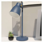 JULIAN table lamp for E27 bulb, blue