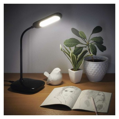 LED-Tischleuchte LILY, schwarz