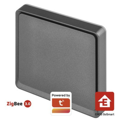 Prenosný ovládač scén GoSmart IP-2001ZB, ZigBee 3.0, 1 tlačidlo