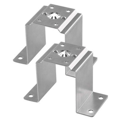 Set of hooks for recessed mounting of ORTO linear luminaires