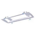 Frame for recessed mounting of NESSI emergency luminaire