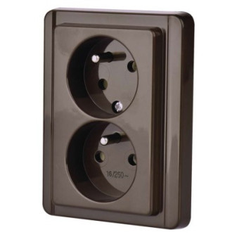 Double socket STANDARD 4FN15098.2116 H