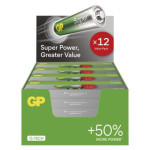 Alkaline batteries GP Super AA (LR6), 288 pcs, display box
