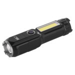 LED rechargeable plastic flashlight P3213, 110 lm, 1 200 mAh