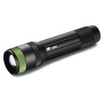 LED Rechargeable Handheld Flashlight GP Discovery CR41, 650 lm