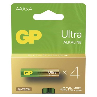 GP Ultra AAA-Alkalibatterie (LR03)