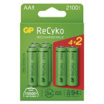 Wiederaufladbare Batterie GP ReCyko 2100 AA (HR6)