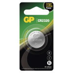 GP CR2320 lithium button cell battery