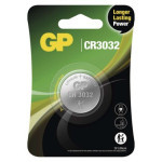 GP CR3032 lithium button cell battery