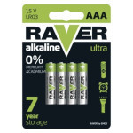 Alkalická batéria RAVER AAA (LR03)