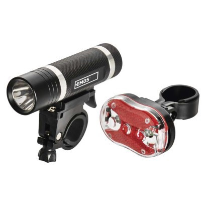 LED-Fahrrad-Front- und Rücklicht P3920, 5× AAA, 150 lm