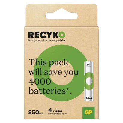 GP ReCyko 850 AAA rechargeable battery (HR03)