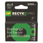 GP ReCyko Pro Fotoblitz AA Wiederaufladbare Batterie (HR6)