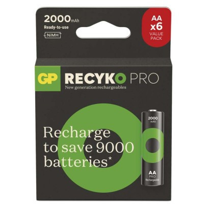 Profesjonalny akumulator AA GP ReCyko Pro (HR6)
