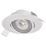 LED spotlight SIMMI white, circle 5W neutral white