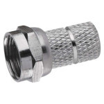 F-fork connector for CB113 coax