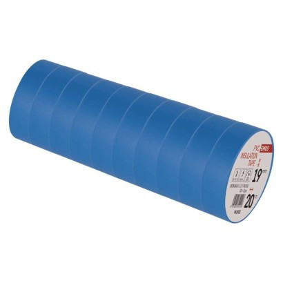 Insulating tape PVC 19mm / 20m blue