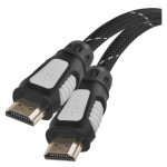 HDMI 2.0 Hochgeschwindigkeitskabel eth.A fork-A fork 1.5m Nylon