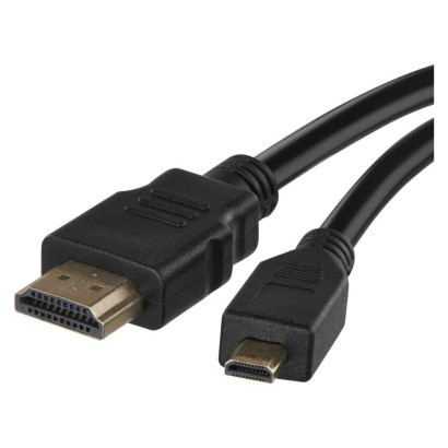 Vysokorýchlostný kábel HDMI 2.0 vidlica A - vidlica D 1,5 m