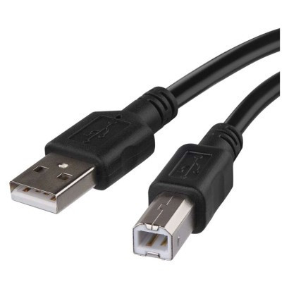 Kabel USB 2.0 widełki A - widełki B 2 m