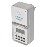 Timer - digital switching socket outdoor IP44