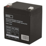 Maintenance-free lead-acid battery 12 V/5Ah, faston 6,3 mm