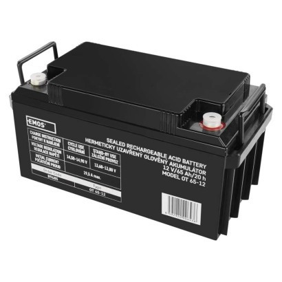 Maintenance-free lead acid battery 12 V/65 Ah M8