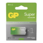 GP Super 9V Alkaline Battery (6LR61)