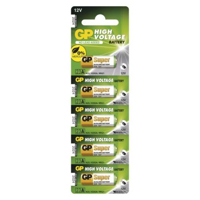 Alkaline special battery GP 23AF (MN21, V23GA) 12 V