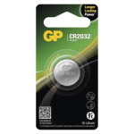 GP CR2032 lithium button cell battery