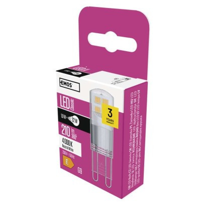 LED bulb Classic JC / G9 / 1,9 W (22 W) / 210 lm / neutral white
