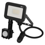 LED spotlight INOVO with motion sensor, 10W, anthracite, neutral white
