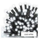 Spojovacia reťaz Profi LED čierna, 5 m, vnútorná a vonkajšia, studená biela