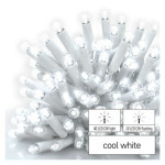 Profi-LED-Verbindungskette blinkend weiß - Eiszapfen, 3 m, außen, kaltweiß