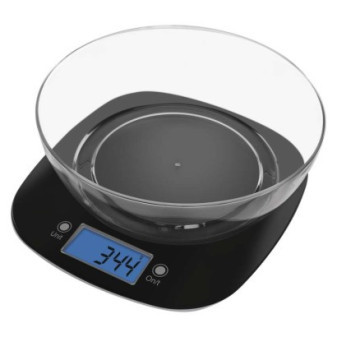 Cyfrowa waga kuchenna EV025, czarna