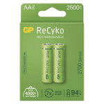 Wiederaufladbare Batterie GP ReCyko 2700 AA (HR6)