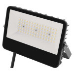 LED reflektor AVENO 48W, čierny, neutrálna biela