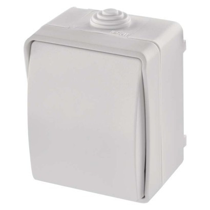Staircase wall switch No. 1,6 IP54, 1 button