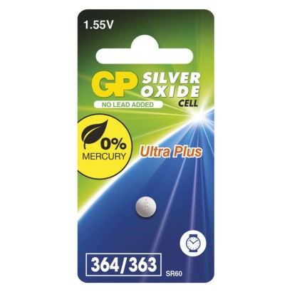 Knopfbatterie für GP 364F Uhren (SR60, SR621)