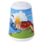 Lampa dziecięca LED z latarką Dino, 3 × AAA