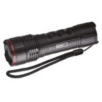 Metalowa latarka LED, 500 lm, 4× AAA, FOKUS