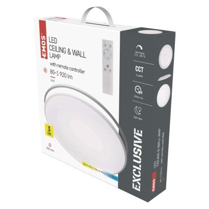 LED luminaire ALVI, circular 24W, dimmable. with CCT change