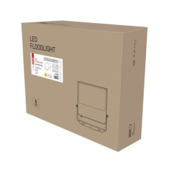 Reflektor LED ASIMO asymetryczny 300W, czarny, neutralny biały