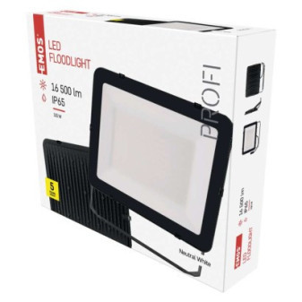 Reflektor LED INOVO 150W, antracyt, neutralny biały