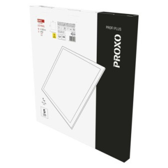 LED panel PROXO 60×60, čtvercový vestavný bílý, 33W neutrální bílá UGR